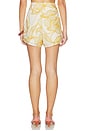 view 4 of 6 Foliage High Waist Shorts in Cashew Yellow