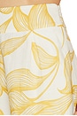 view 6 of 6 Foliage High Waist Shorts in Cashew Yellow