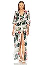 view 2 of 4 Victoria Regia Long Robe in Off White