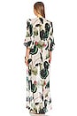 view 4 of 4 Victoria Regia Long Robe in Off White