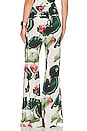 view 3 of 4 PANTALON JAMBES LARGES VICTORIA REGIA in Off White