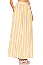 view 2 of 4 Riviera Maxi Skirt in Off White & Yellow