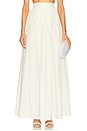 view 1 of 6 x REVOLVE Seashell Solid Long Skirt in Off White