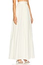 view 2 of 6 x REVOLVE Seashell Solid Long Skirt in Off White