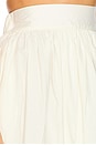 view 6 of 6 x REVOLVE Seashell Solid Long Skirt in Off White