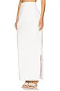 view 3 of 6 Coquille De Mer Long Skirt in Off White