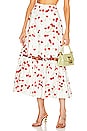 view 1 of 4 Cherry Bomb Midi Skirt in Off White