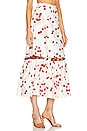 view 2 of 4 Cherry Bomb Midi Skirt in Off White