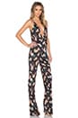 view 2 of 3 Unicorn Print Jumpsuit in Black