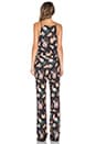 view 3 of 3 Unicorn Print Jumpsuit in Black