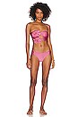 view 2 of 4 Flower Power Bikini in Rose