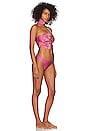 view 3 of 4 Flower Power Bikini in Rose