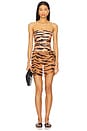view 5 of 5 X Sabine Getty High Leg Strapless One Piece Swimsuit in Beige