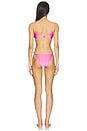 view 3 of 5 Solid Chain Bikini Set in Pink