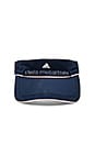 view 4 of 4 Tennis Visor in Collegiate Navy & Seed Pearl