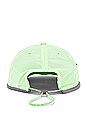 view 3 of 3 Run Cap in Green Spark & Dove Grey