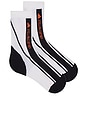 view 1 of 2 Crew Socks in White
