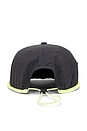 view 3 of 4 Run Cap in Carbon & Bahia Glow