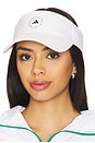 view 1 of 3 Visor in White & Black