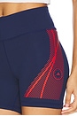 view 6 of 6 Truepace Running Biker Short in Team Navy Blue