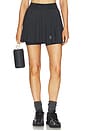 view 1 of 6 True Purpose Training Pleated Skort in Black