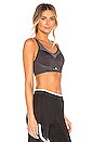 view 2 of 4 СПОРТИВНЫЙ БЮСТГАЛЬТЕР STRONGER SOFT in Utility Black