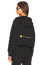 view 1 of 6 Sportswear Cropped Hoodie in Black
