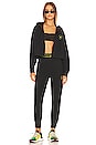 view 6 of 6 Sportswear Cropped Hoodie in Black