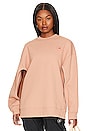 view 1 of 5 True Purpose Split Sleeve Sweatshirt in Soft Almond