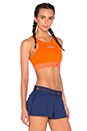 view 2 of 3 Climachill Crop Top in Radiant Orange