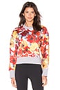 view 1 of 3 Run Blossom Sweatshirt in Power Red & Radiant Orange