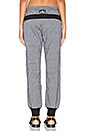view 3 of 4 PANTALÓN DEPORTIVO ESSENTIALS in Black White