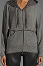 view 5 of 6 Athletic Hoodie in Dark Grey Heather