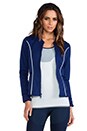 view 1 of 6 Run Perf Midlay Jacket in Night Blue