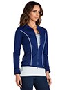 view 4 of 6 Run Perf Midlay Jacket in Night Blue