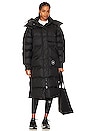view 2 of 6 True Nature Long Padded Jacket in Black
