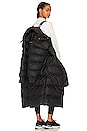 view 6 of 6 True Nature Long Padded Jacket in Black
