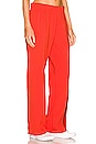 view 2 of 5 Track Pant in Active Orange & Black