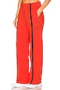 view 3 of 5 Track Pant in Active Orange & Black