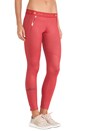 view 2 of 5 Perforated Running Tights in Deep Red