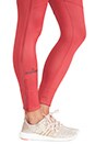 view 5 of 5 Perforated Running Tights in Deep Red