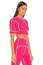 view 3 of 4 ASMC Crop Top in Pink