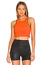 view 1 of 4 Crop Top in Signal Orange