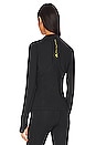 view 3 of 4 True Purpose Training Long Sleeve Top in Black