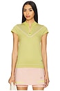view 1 of 4 Truenature Golf Polo Shirt in Halo Gold