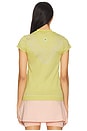 view 3 of 4 Truenature Golf Polo Shirt in Halo Gold