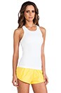 view 3 of 5 YO Seamless Tank in White