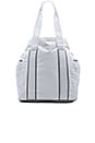 view 2 of 4 Tennis Bag in White, Mid Grey & Gunmetal