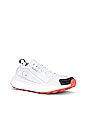 view 2 of 6 Outdoorboost 2.0 Sneaker in White, Semi Impact Orange & Core Black