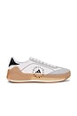 view 1 of 6 Court Boost Sneakers in White & Cocoa